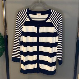 Merona Striped Cardigan